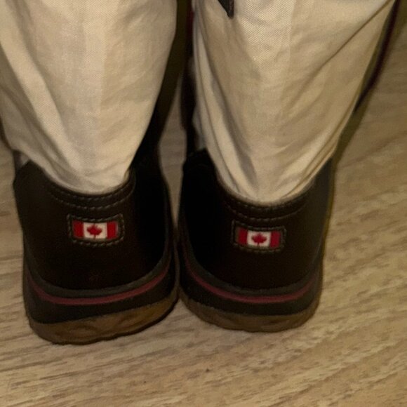 Pajar Boots US 7-7.5 Lace Up Sherpa Lined Tall Winter Snow EUR 38 - Picture 5 of 7